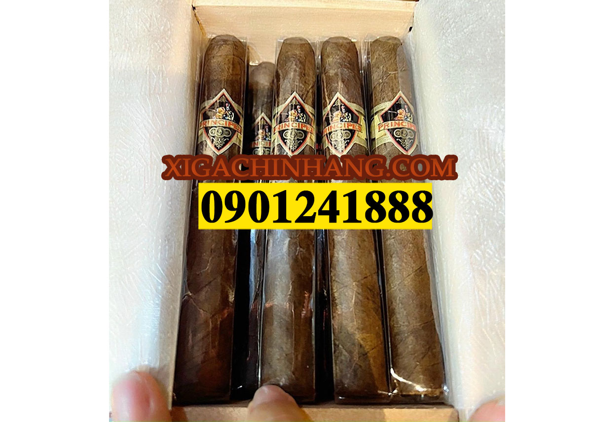 Xì gà La Aurora Principes Maduro Toro hộp gỗ 25 điếu 0901241888