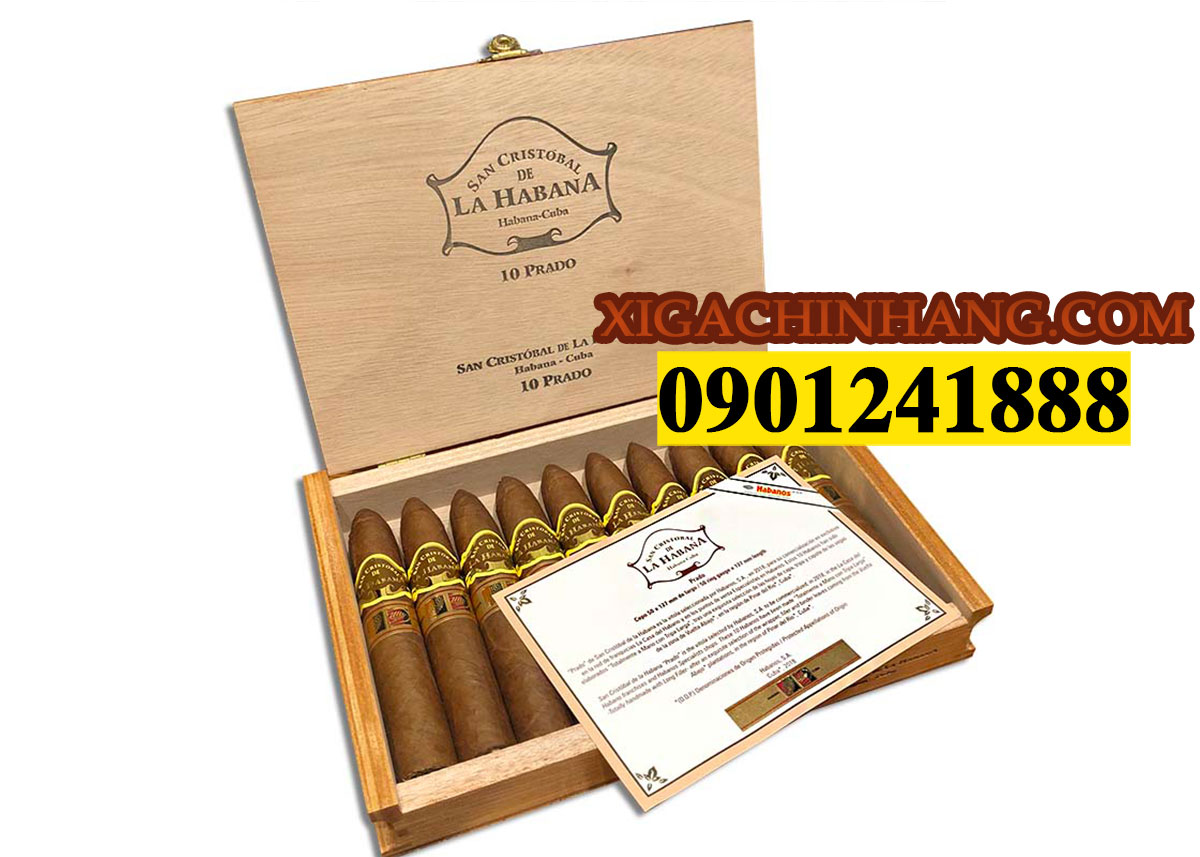 Xì gà San Cristobal de la Habana Prado hộp 10 điếu 0901241888