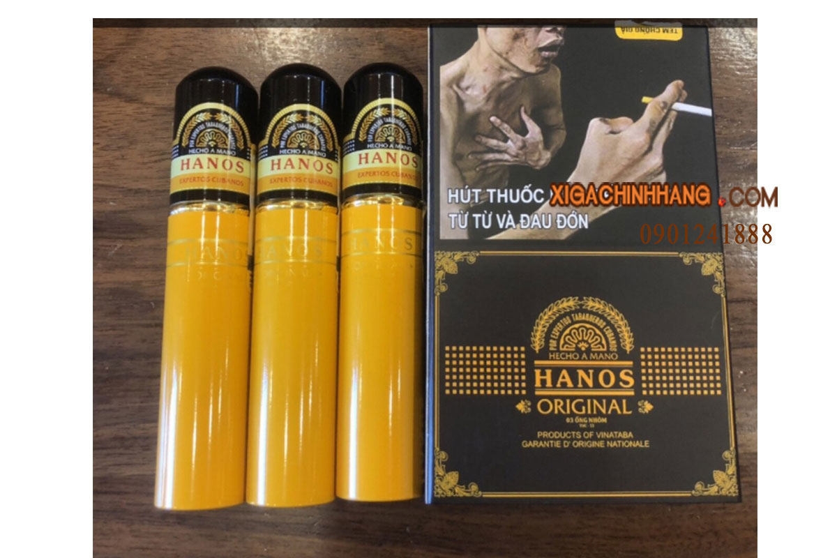 Xì gà Hanos hộp 3 điếu TPHCM 0901241888 - 256 Pasteur Q3